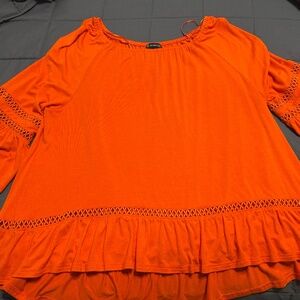 Bright Red Comfy Top